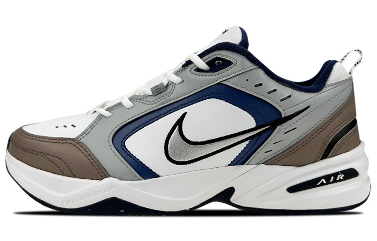 

Кроссовки Nike Air Monarch 4 Chunky Sneakers Unisex Low-Top White/gray/brown/blue