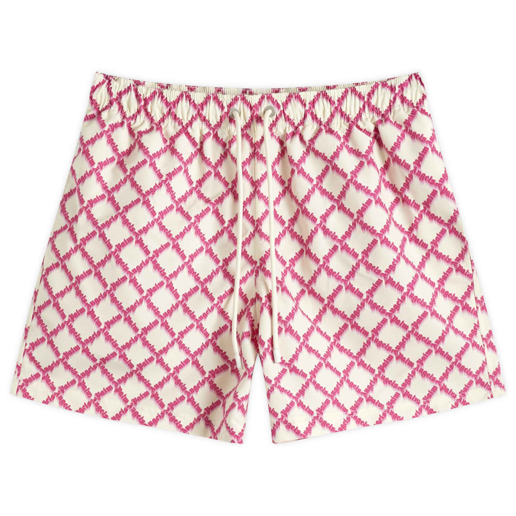 

Плавки с логотипом Net Palm Angels, цвет fuchsia