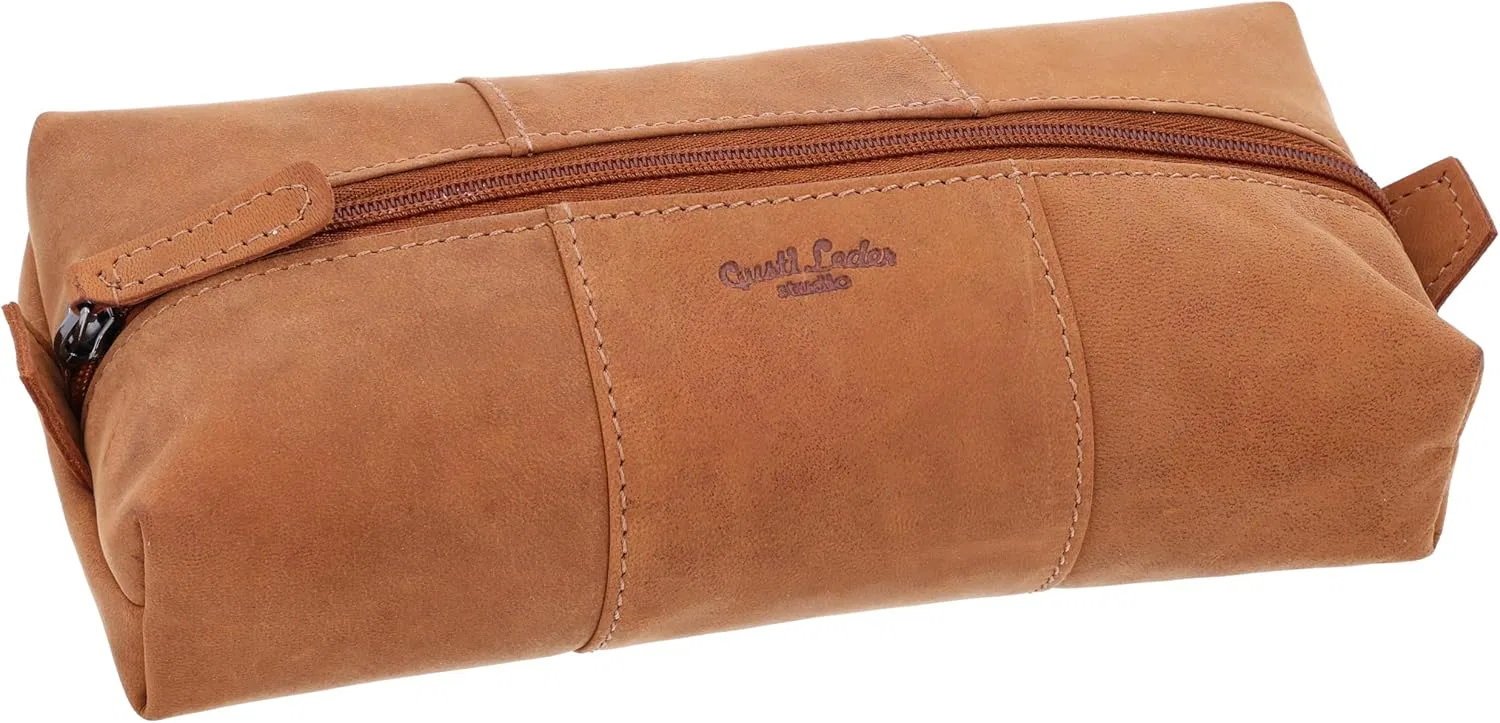 Косметичка «Marcin» из коричневой кожи от Gusti Leather Gusti Leder