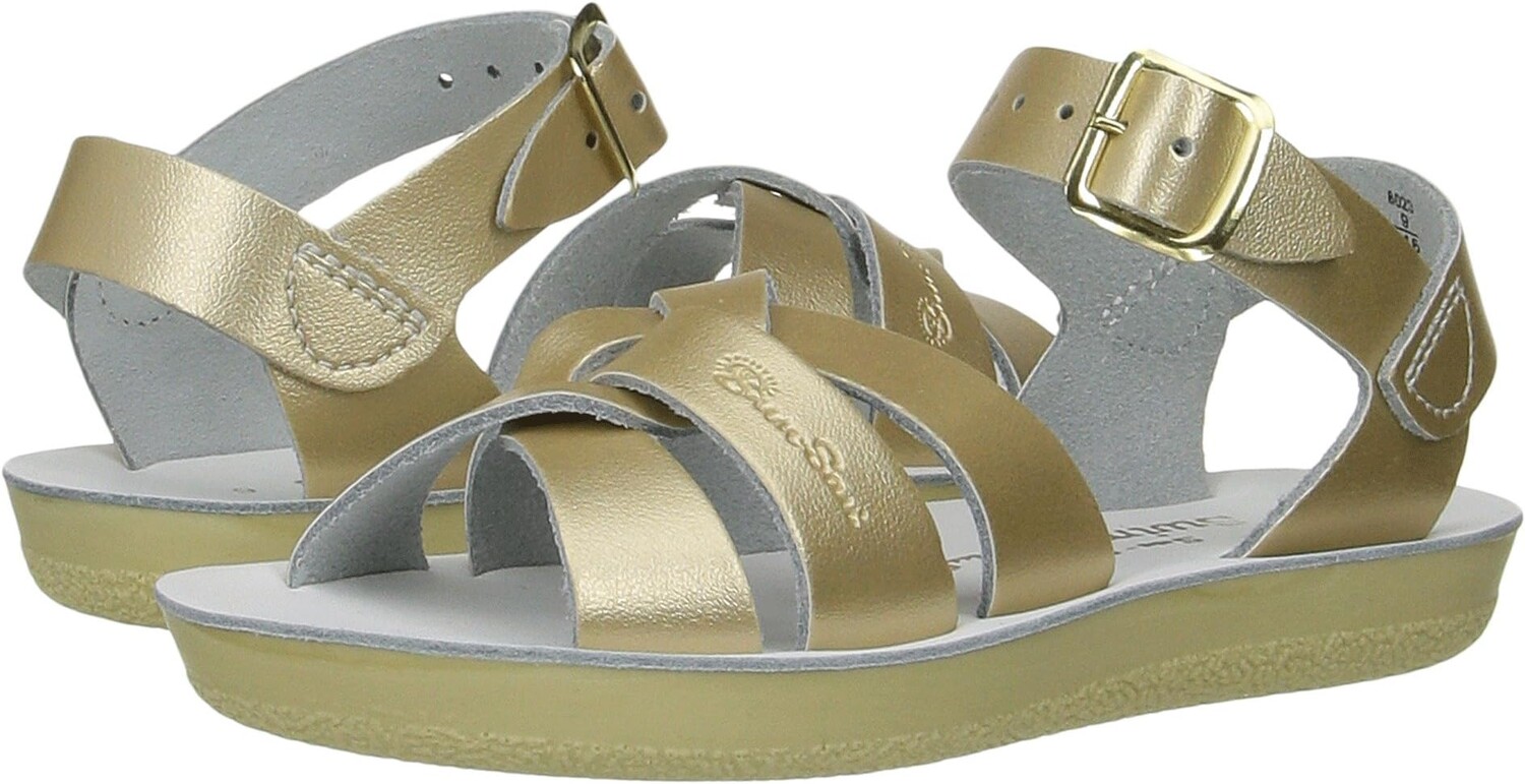 

Сандалии на плоской подошве Swimmer Salt Water Sandal by Hoy Shoes, золото