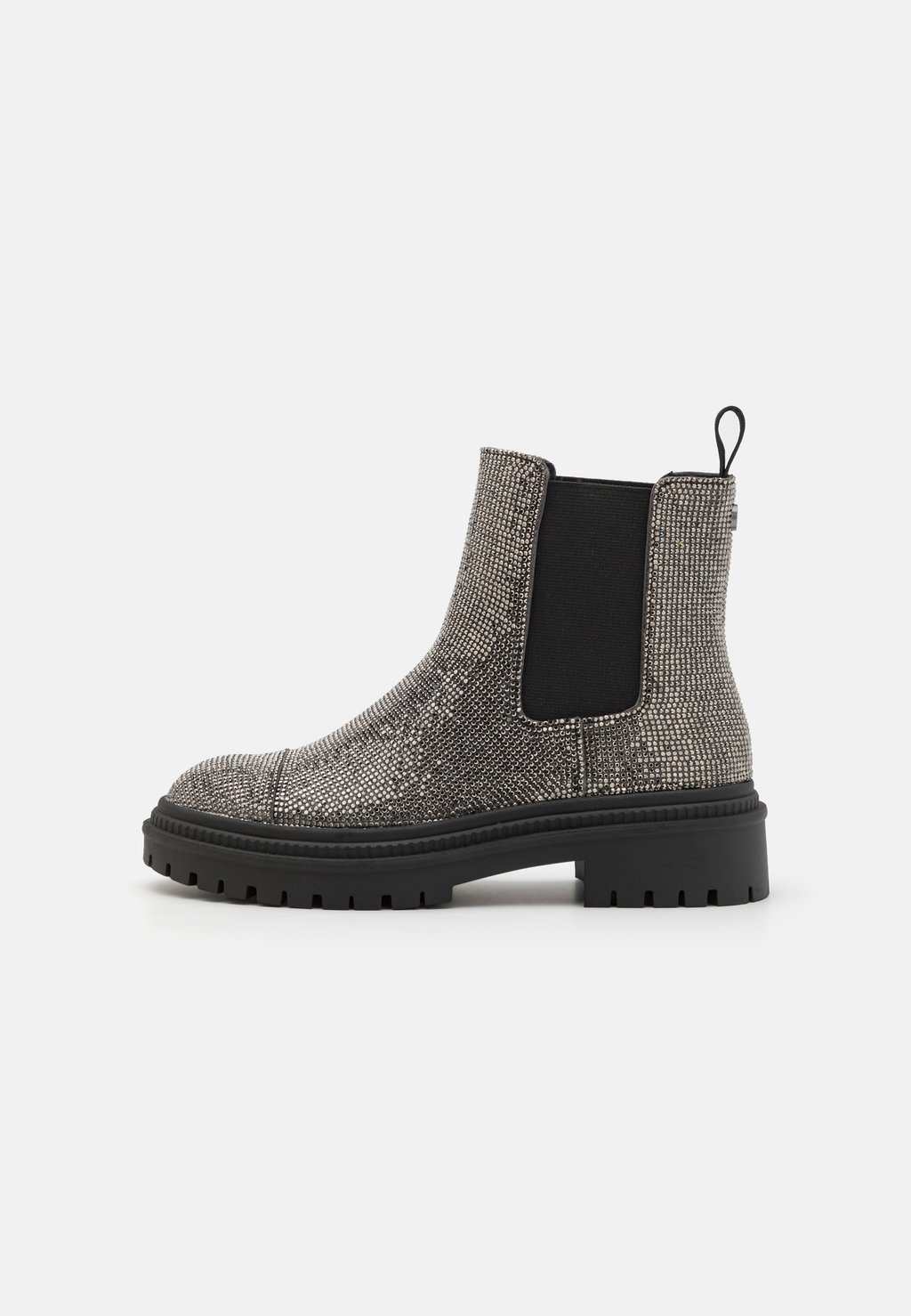 Ботильоны на платформе MOONLIT Steve Madden, серебристый