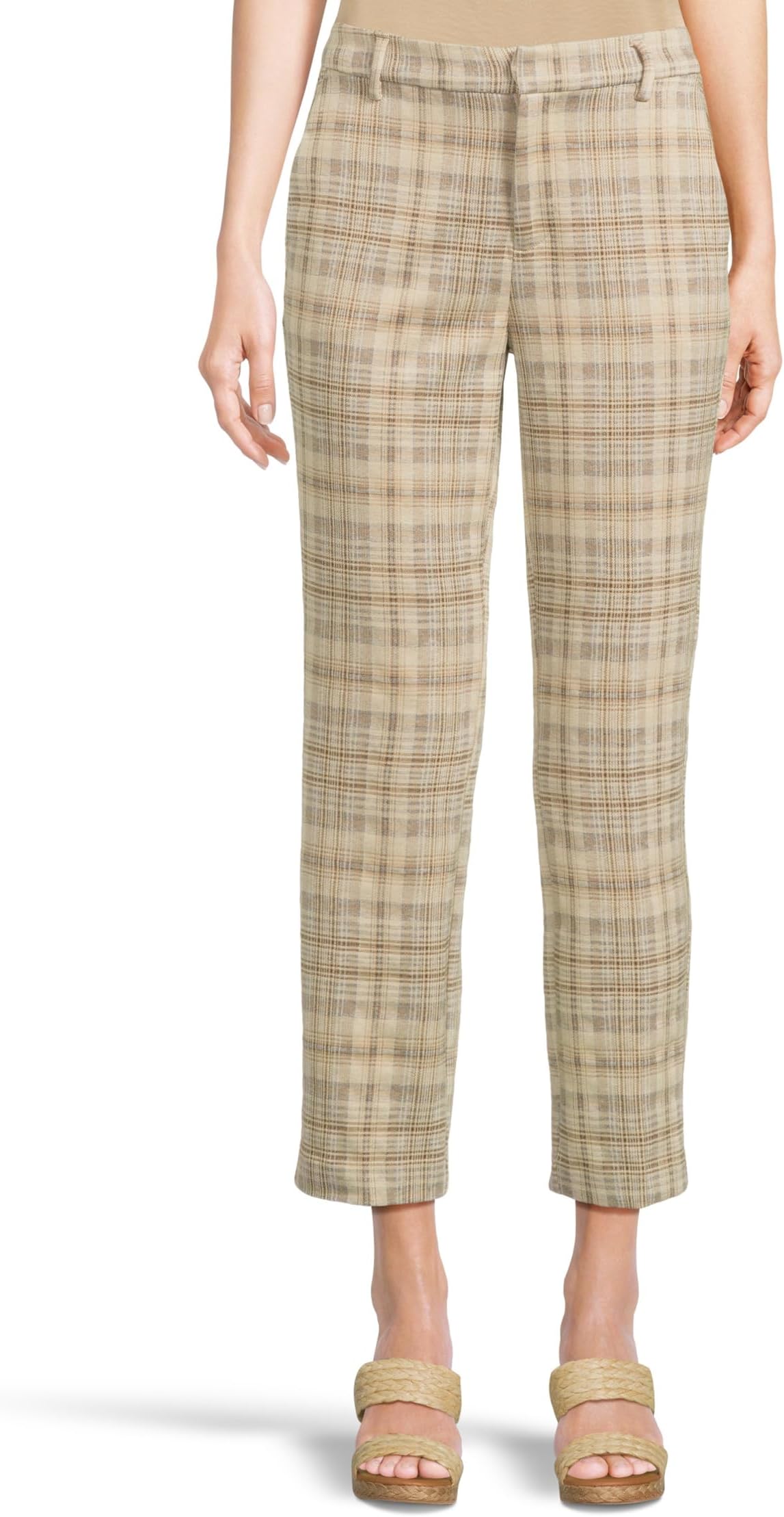

Брюки Liverpool Los Angeles Kelsey High-Rise Trousers, цвет Khaki/Cream Campbell Plaid