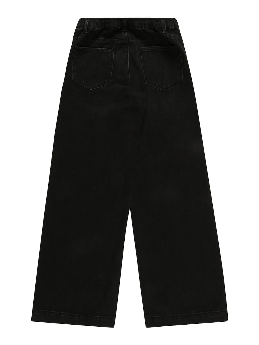 Джинсы с широкими штанинами ONLY GIRLS KOGComet, Black Denim — фото 2