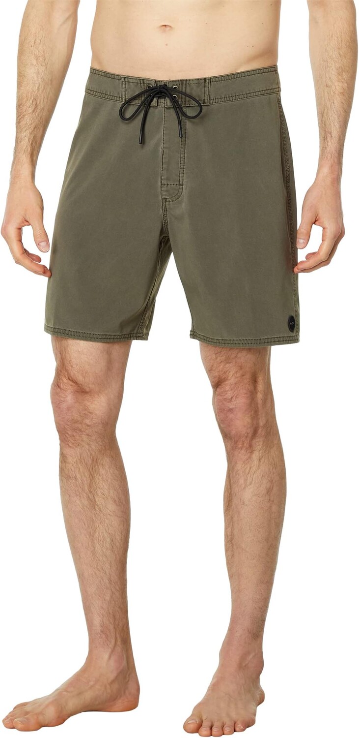 

Шорты для плавания RVCA VA Pigment 18" Trunks, цвет Olive