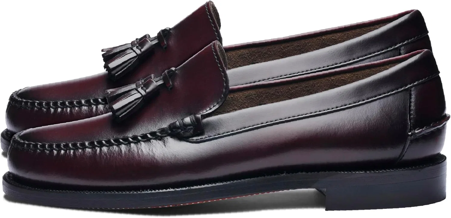 Лоферы Sebago, коричневый бордовый