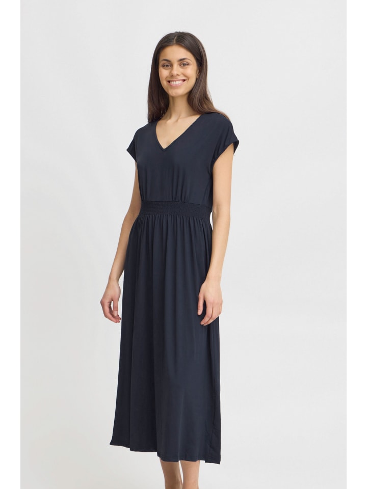 

Короткое платье Fransa Maxikleid FRSEEN DR 8 20614007 langes Kleid mit Gummibund, синий