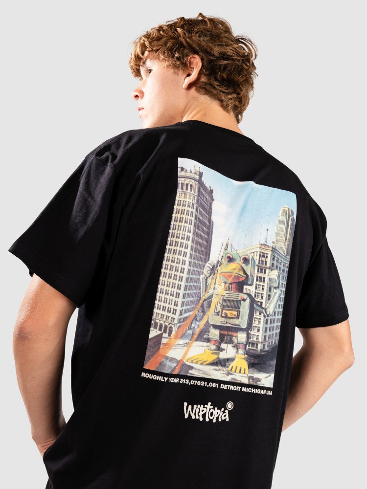 

Футболка Carhartt WIP Wiptopia T-Shirt, black, Черный, Футболка Carhartt WIP Wiptopia T-Shirt, black