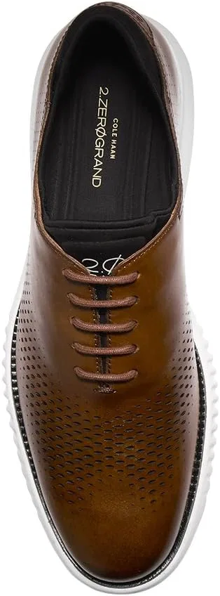 Туфли Cole Haan Men's 2nd Zerogrand Laser Wing Oxford, British Tan Ivory — фото 3
