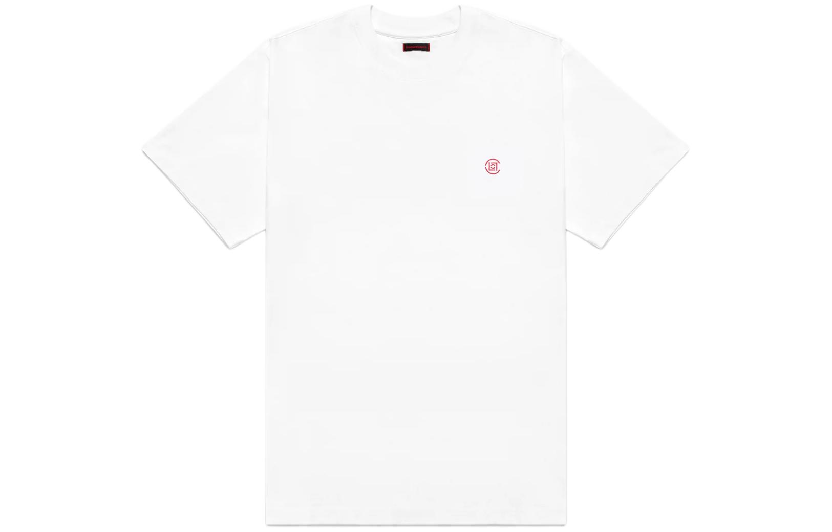 

CLOT Футболка мужская белая с круглым вырезом Moderate