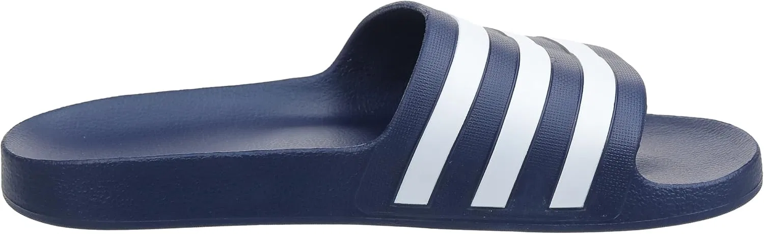 Сандалии-слайды с водонепроницаемостью, adidas, темно-синий/белый — фото 2