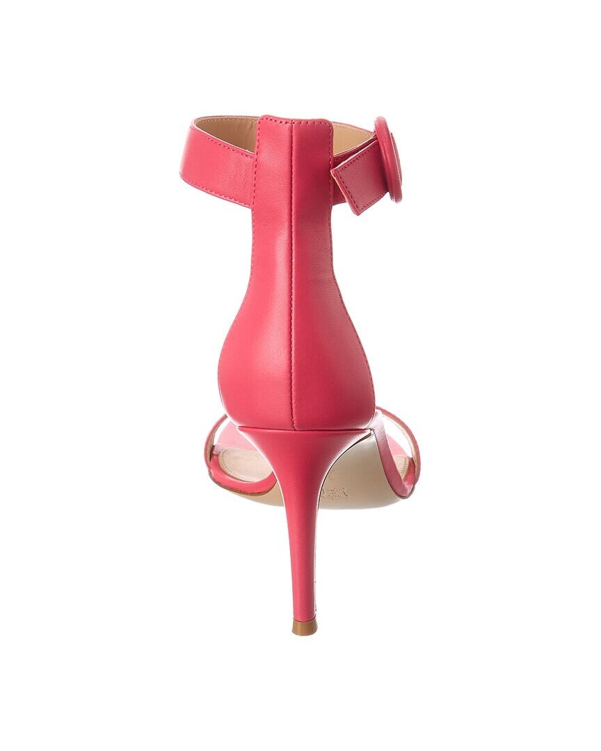 

Кожаные сандалии Gianvito Rossi Portofino 85, розовый