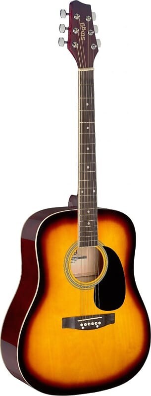 

Акустическая гитара Sunburst dreadnought acoustic guitar with basswood top