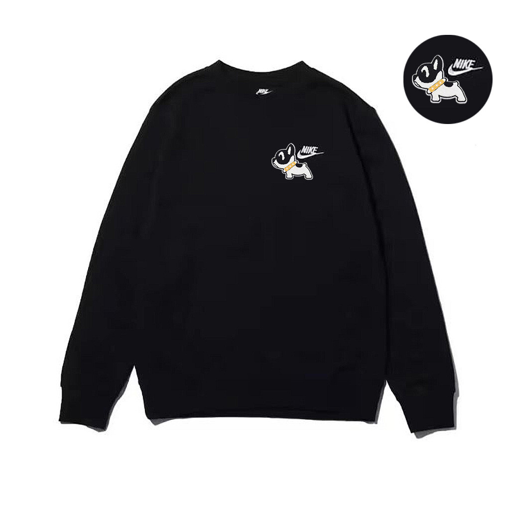 

Толстовка унисекс черная Nike, черный