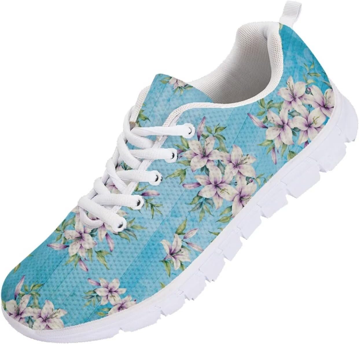 

Мужские кроссовки Funnydude Funny Print для бега, осенние, легкие, дышащие, повседневные теннисные кроссовки, Tropical Floral