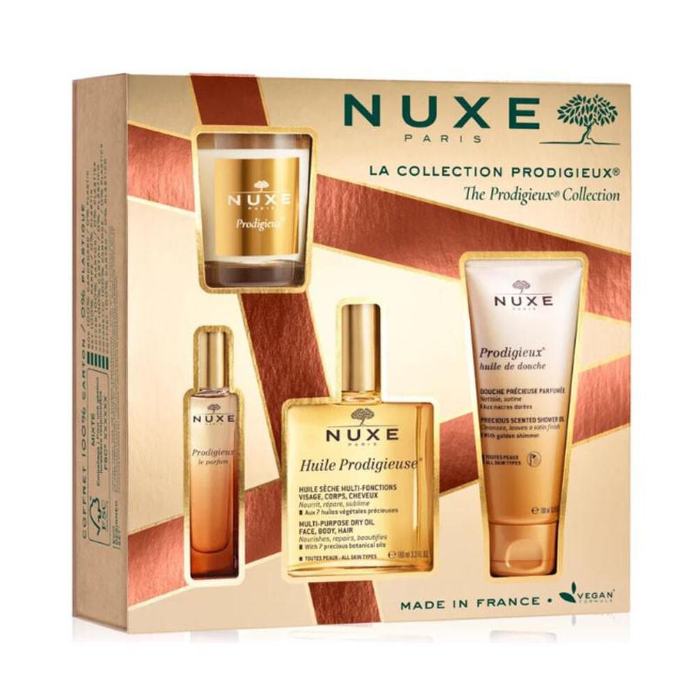 

Масло Nuxe, 50 мл + Масло для душа Nuxe, 100 мл + Духи Nuxe, 15 мл