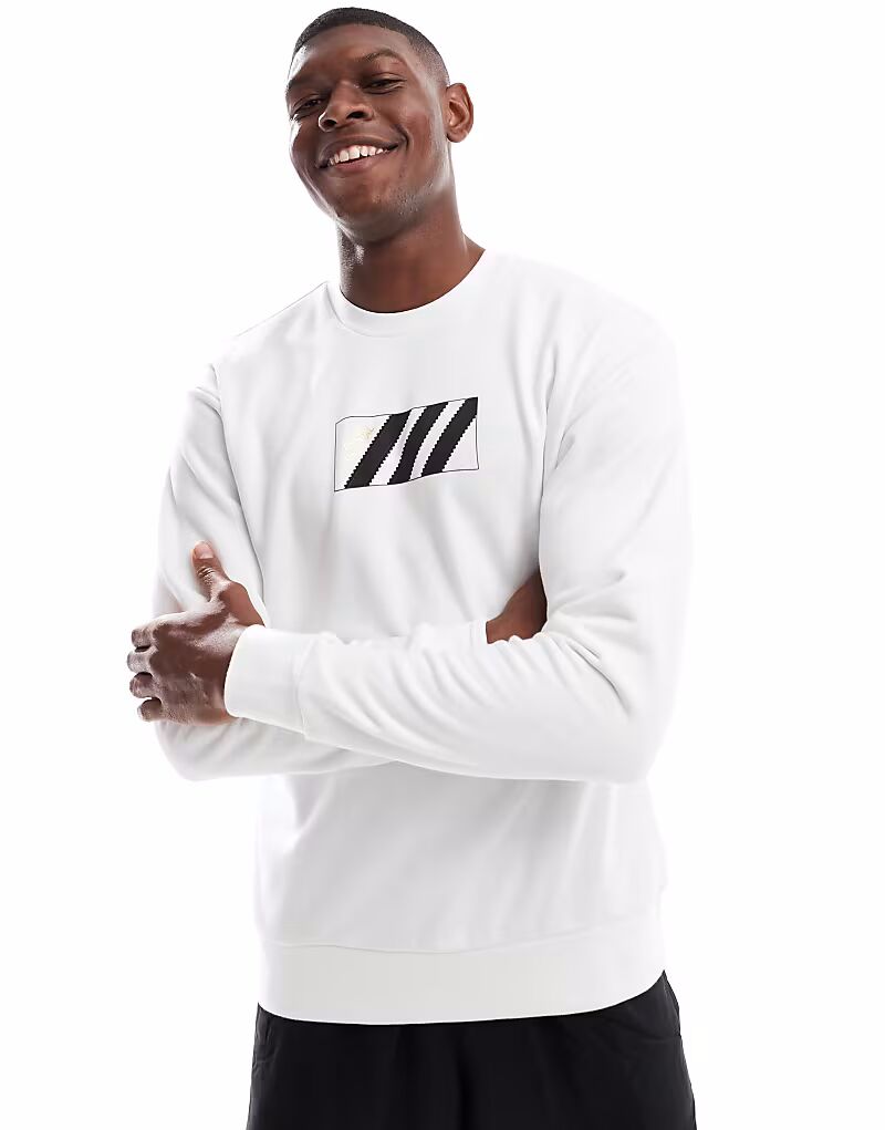 

Толстовка Adidas performance Copa с принтом белого цвета