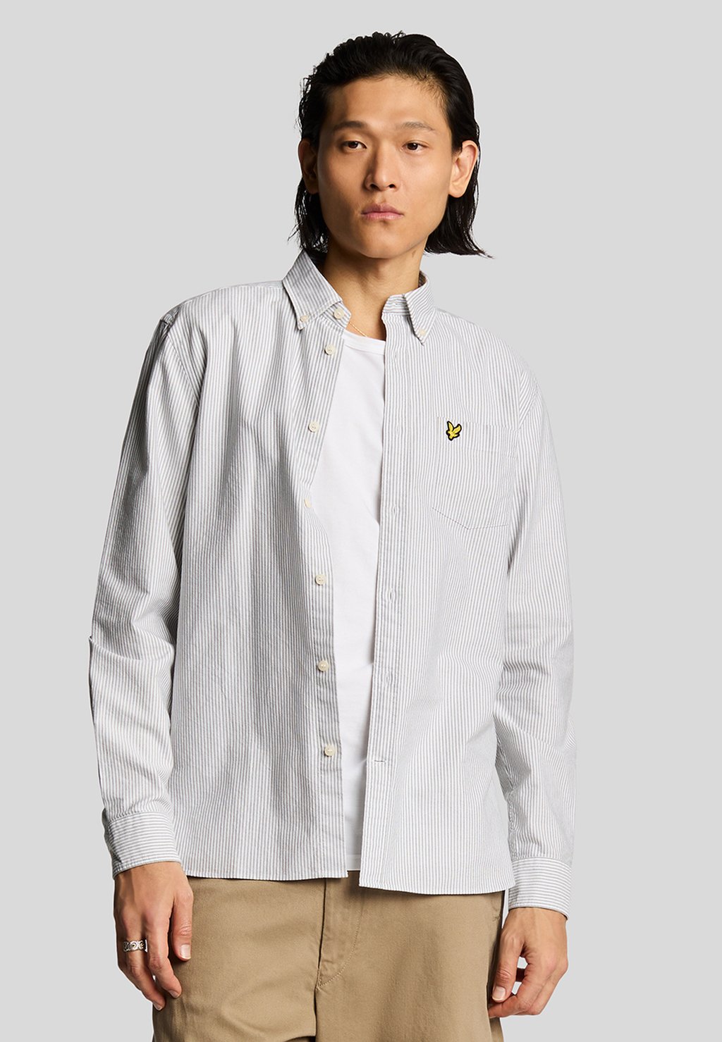 

Рубашка STRIPE SHIRT Lyle & Scott, серый