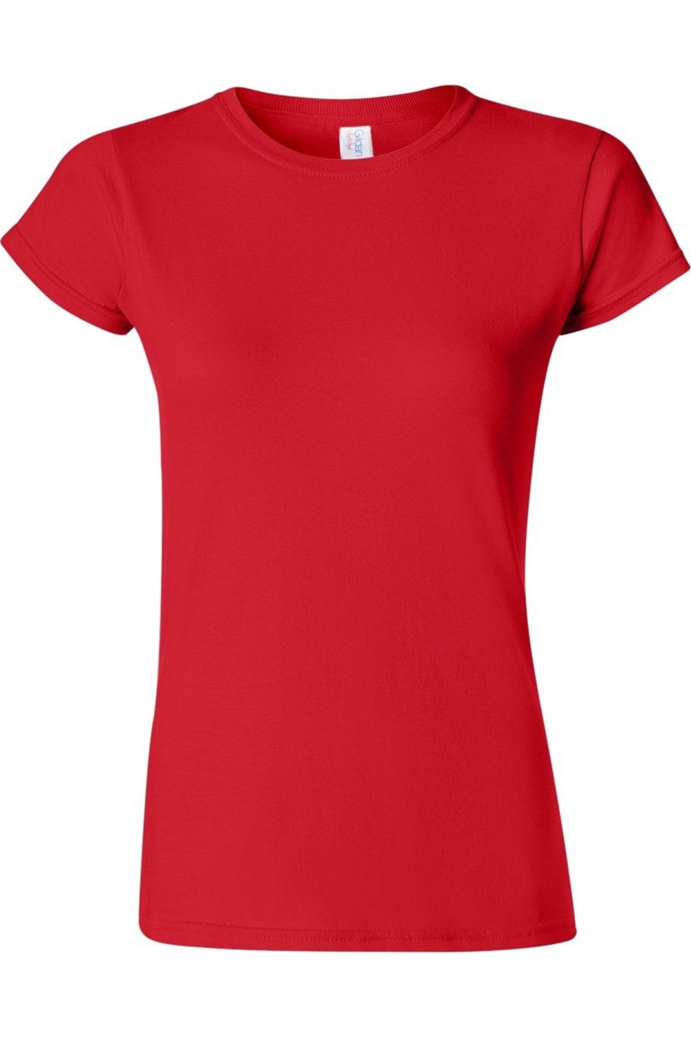 

Футболка Gildan Ladies Soft Style с коротким рукавом, красный