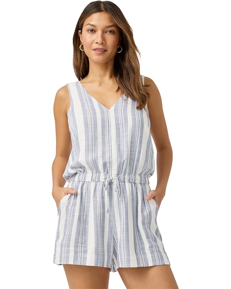 

Комбинезон Splendid Raegan Stripe Romper, цвет White/Seaport