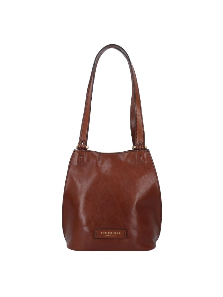 

Сумка через плечо The Bridge Leder 27 cm, цвет marrone