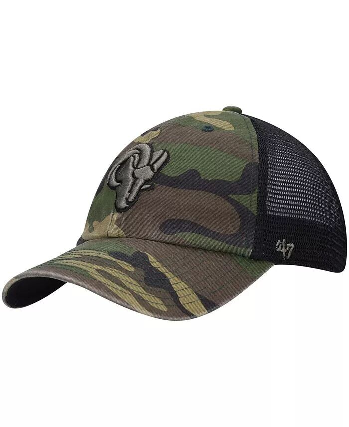 

Мужская камуфляжная кепка Los Angeles Rams Branson MVP Trucker Snapback '47 Brand