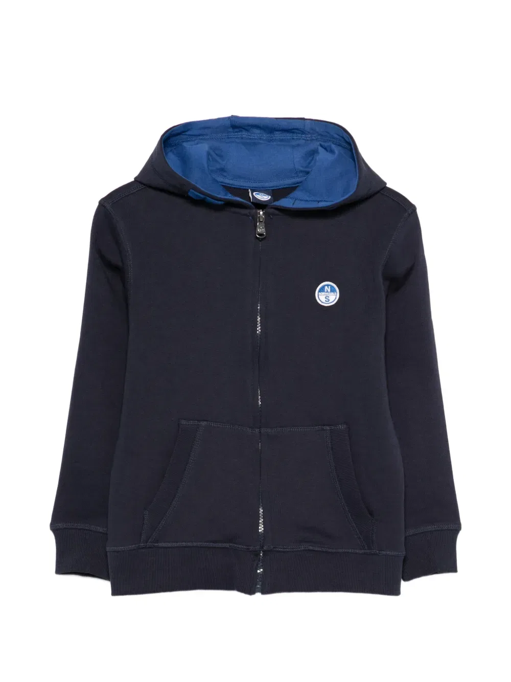 Толстовка на молнии North Sails Kids, синий