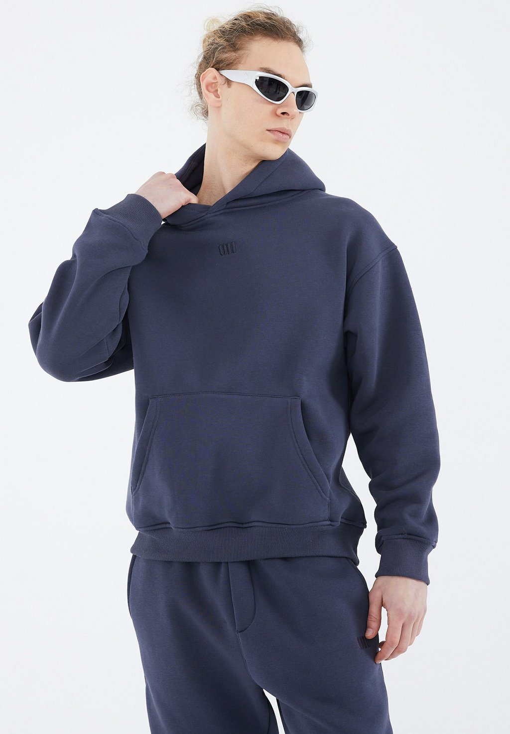 

Толстовка с капюшоном FIT Megaman, синий