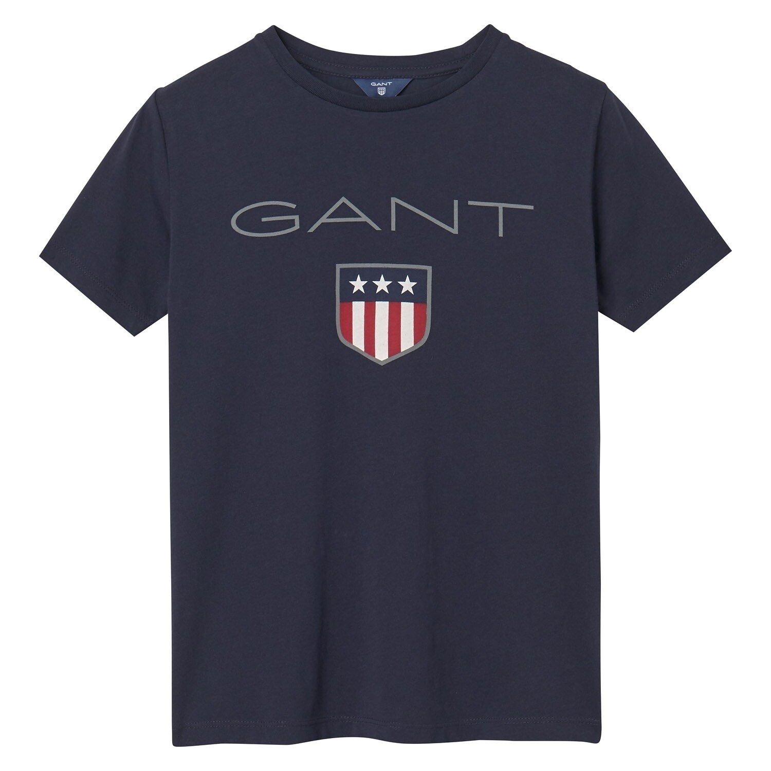 

Футболка shield с логотипом Gant, синий