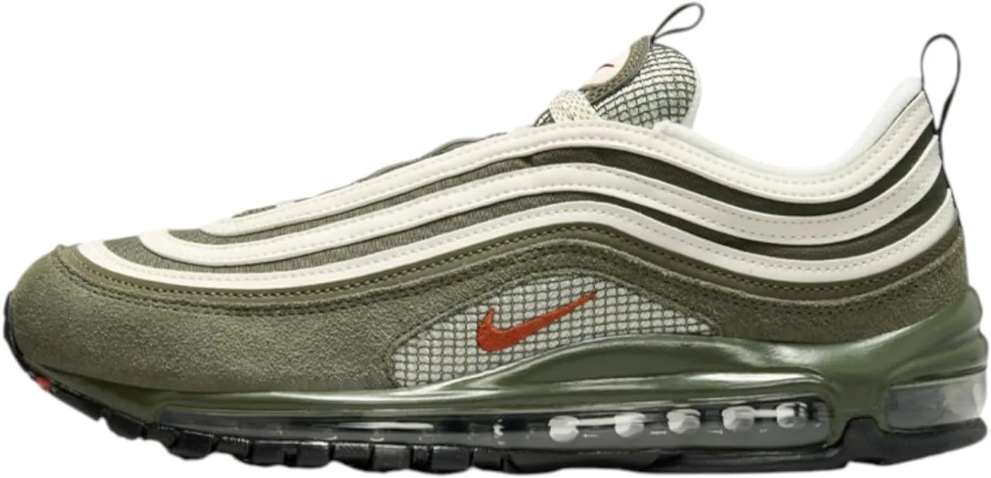 Мужские кроссовки NIKE Air Max 97, черный/оранжевый/хаки