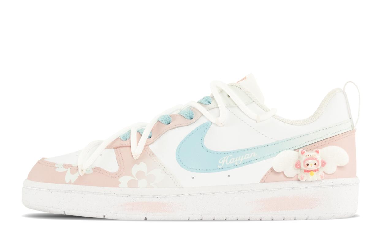 

Детские скейтерские кроссовки Court Borough для младших школьников Nike, розовый