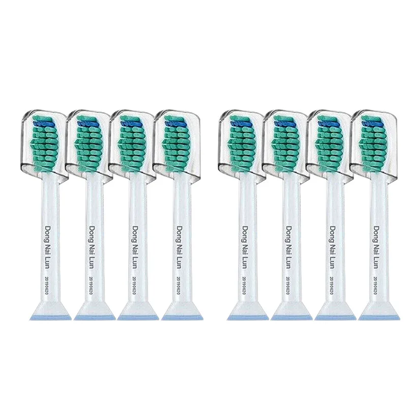Сменные насадки для зубной щетки DONGNAILUN, Diamond Cleaning White 8 Pcs — фото 2