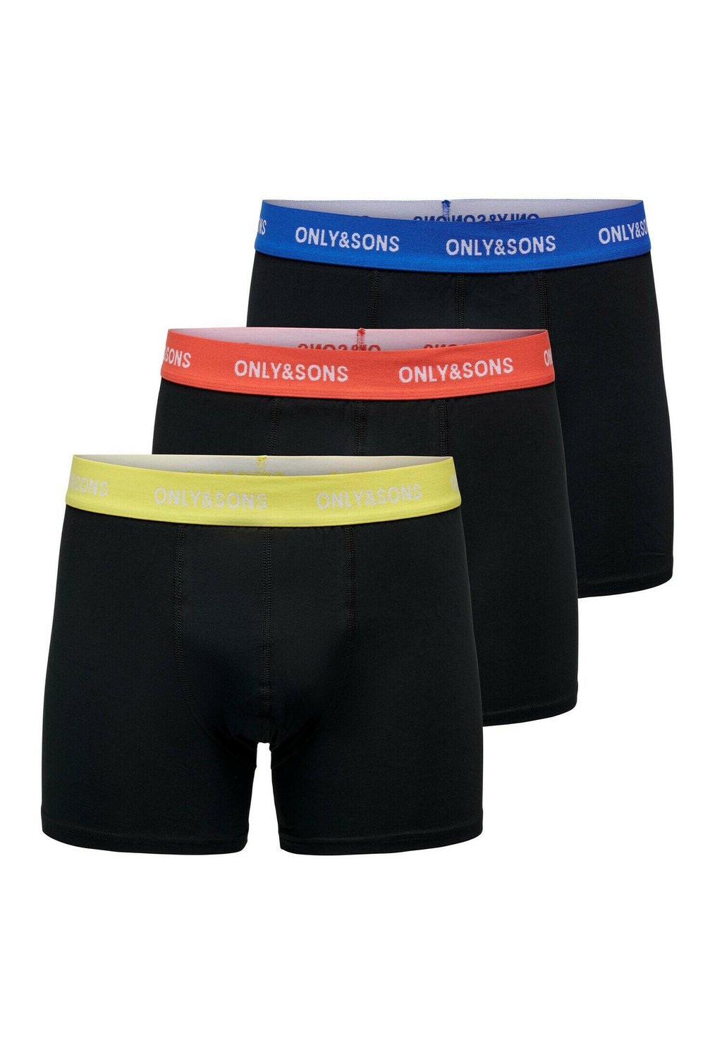 

Брюки ONSFITZ SOLID IM 3 PACK MIT ELASTI Only & Sons, черный