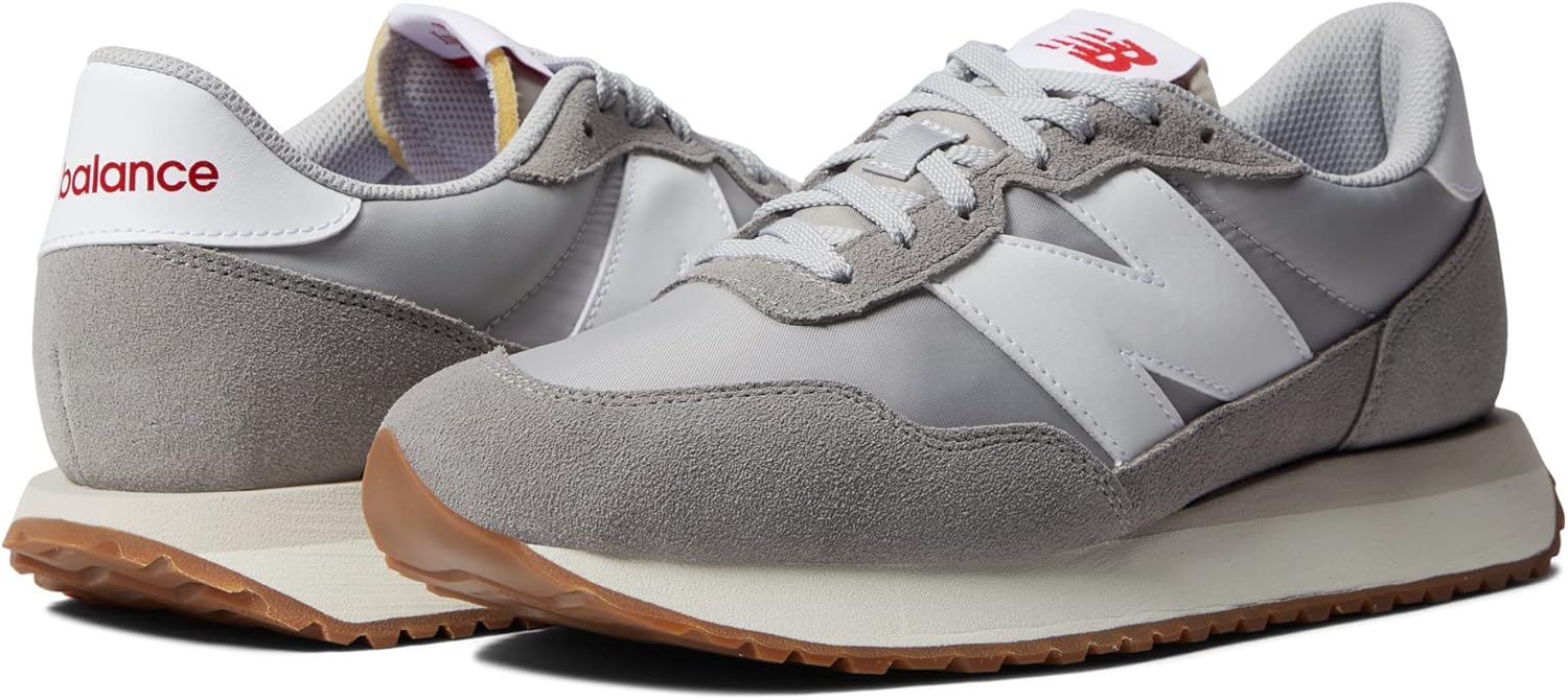 Мужские кроссовки для бега по шоссе New Balance 237 V1 Classic, Marblehead/Rain Cloud — фото 2