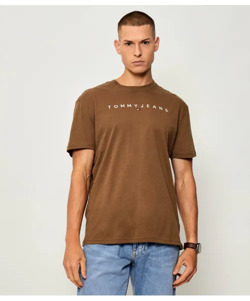 

Футболка Regular fit Tommy Jeans, коричневый