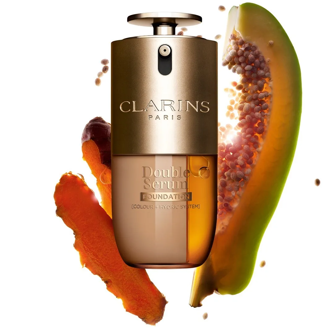 Тональный крем с двойной сывороткой Clarins, m4w, 30 мл — фото 2