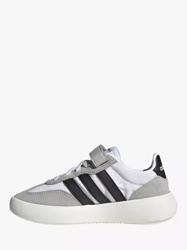 Детские кроссовки Barreda Decode, бело-черные adidas — фото 3