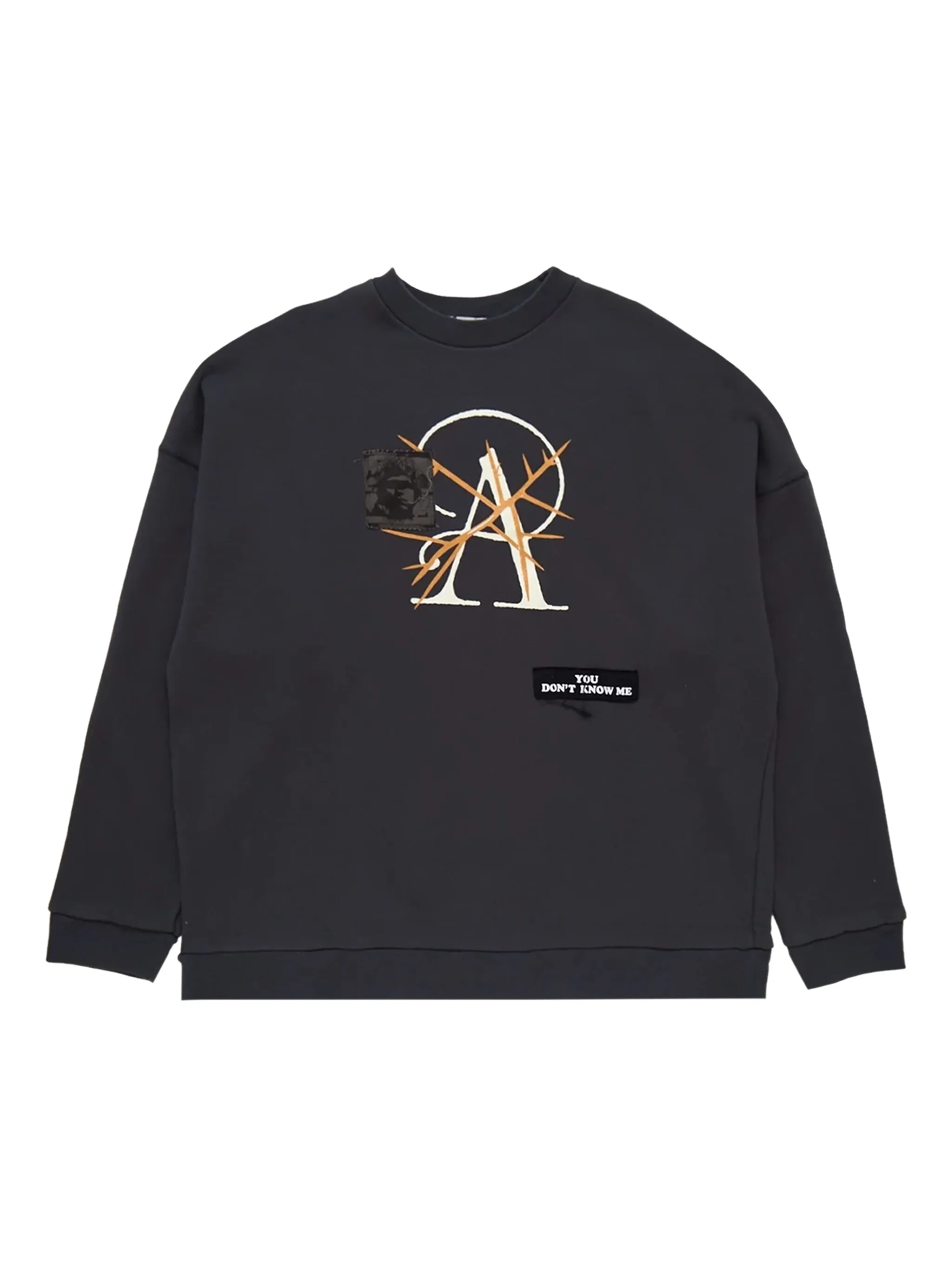 

Толстовка с аппликацией Undercover, серый