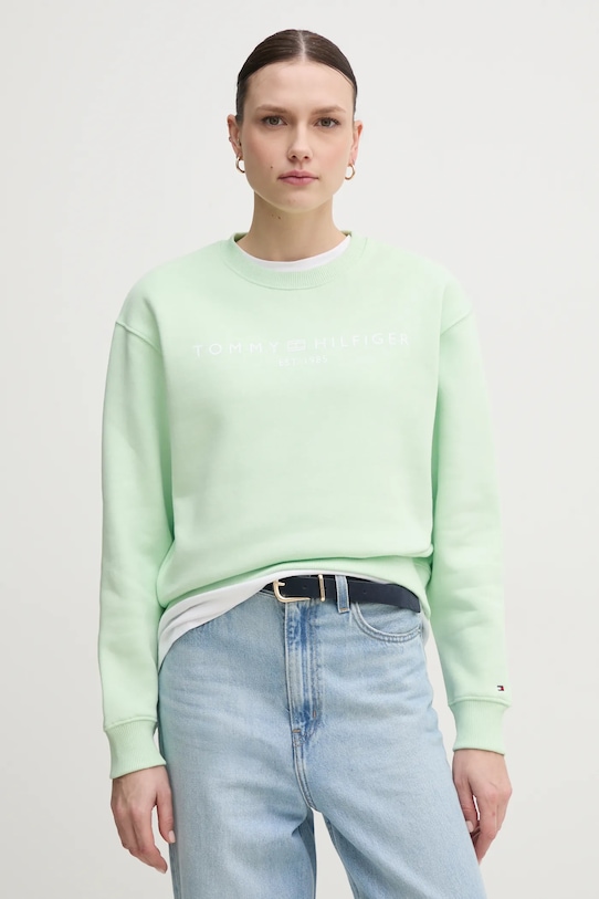 

Толстовка Tommy Hilfiger, зеленый