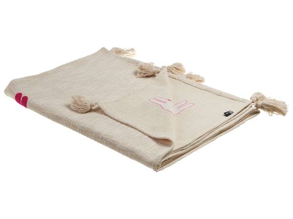 

Одеяло Beliani NANDYAL, 130x1x180 см цвет beige/pink/weiß