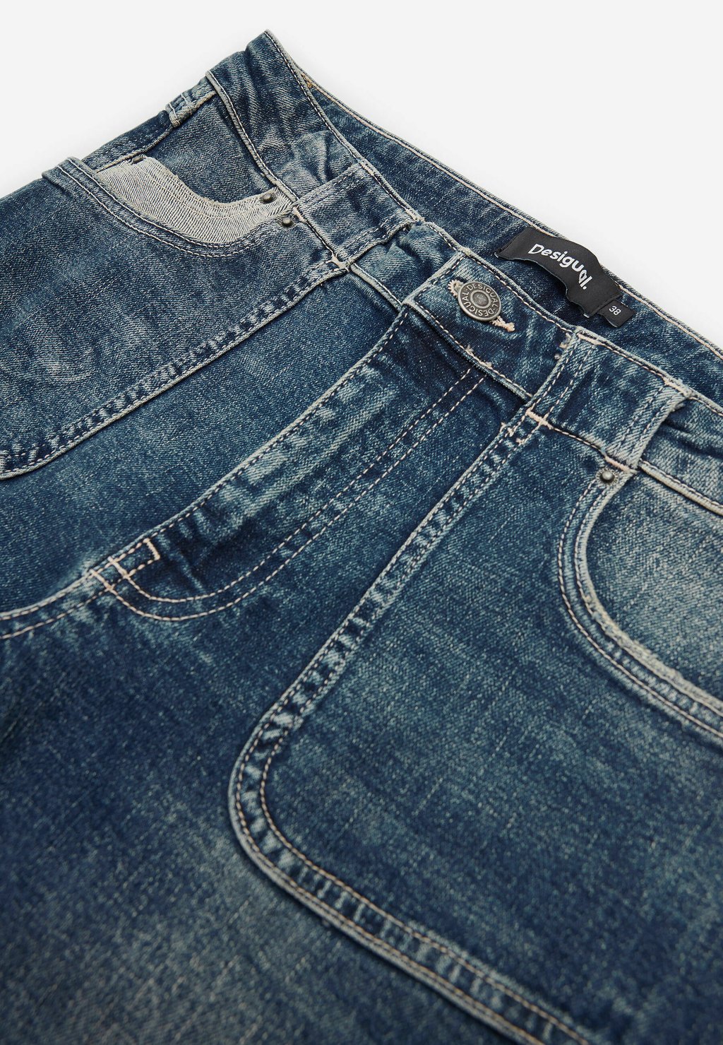 

Джинсы Bootcut Desigual, темно-синий