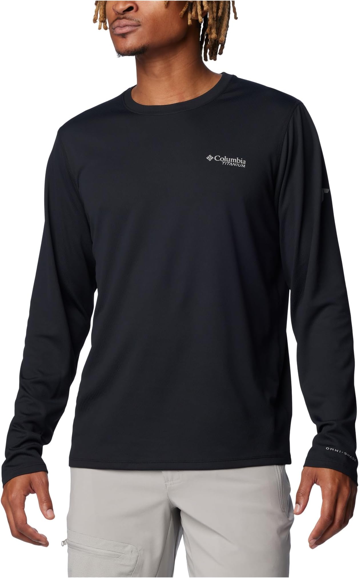 

Лонгслив Columbia Summit Valley Long Sleeve Crew, черный