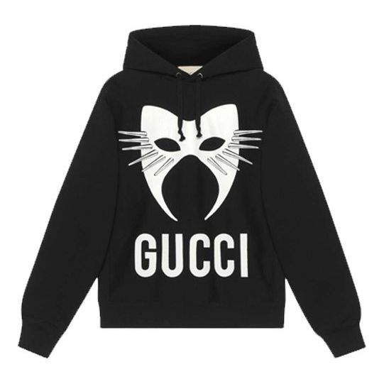 

Свитер manifesto oversize sweatshirt 'black' Gucci, черный