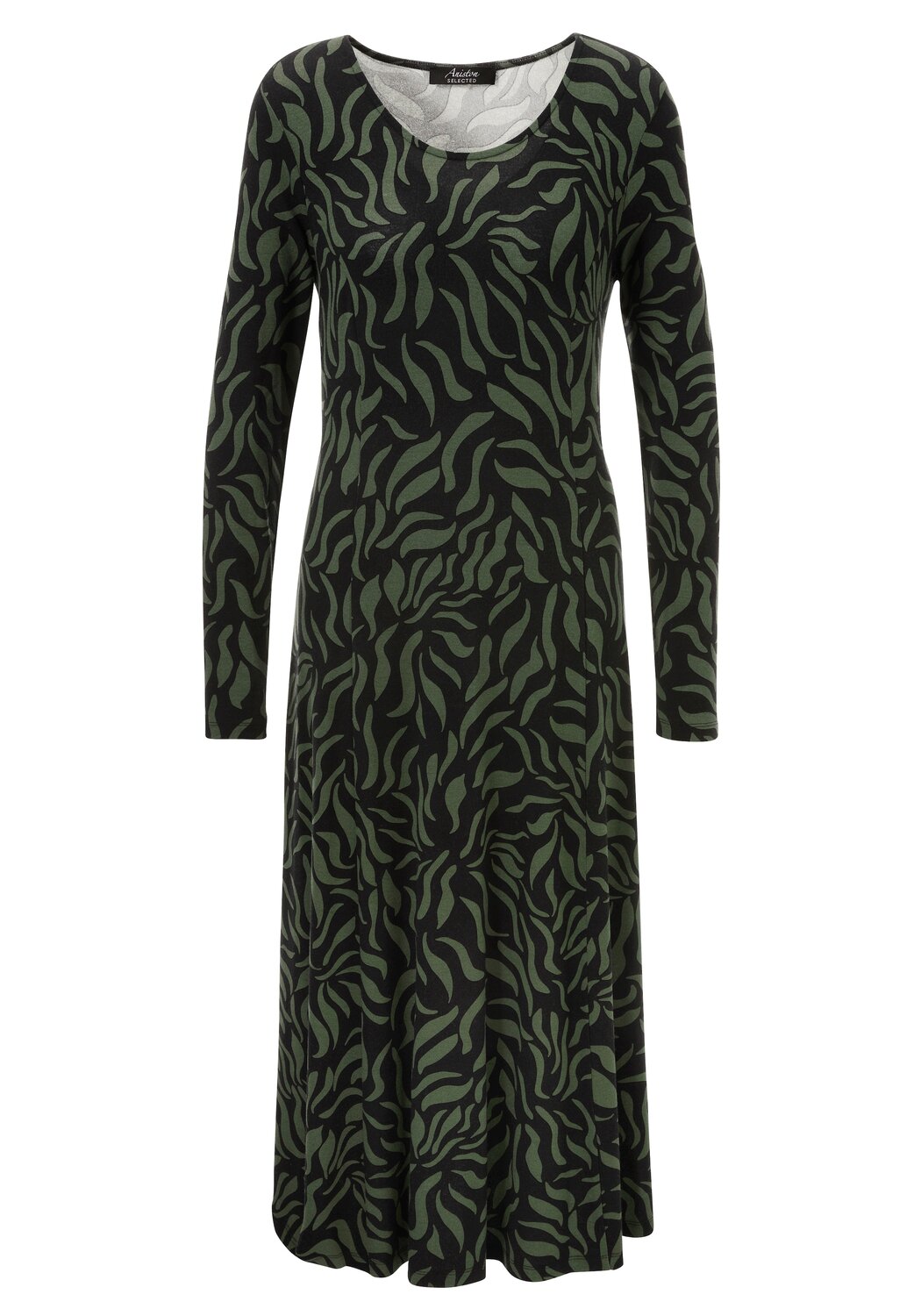 

Aniston SELECTED Платье в темно-зеленом и черном цветах