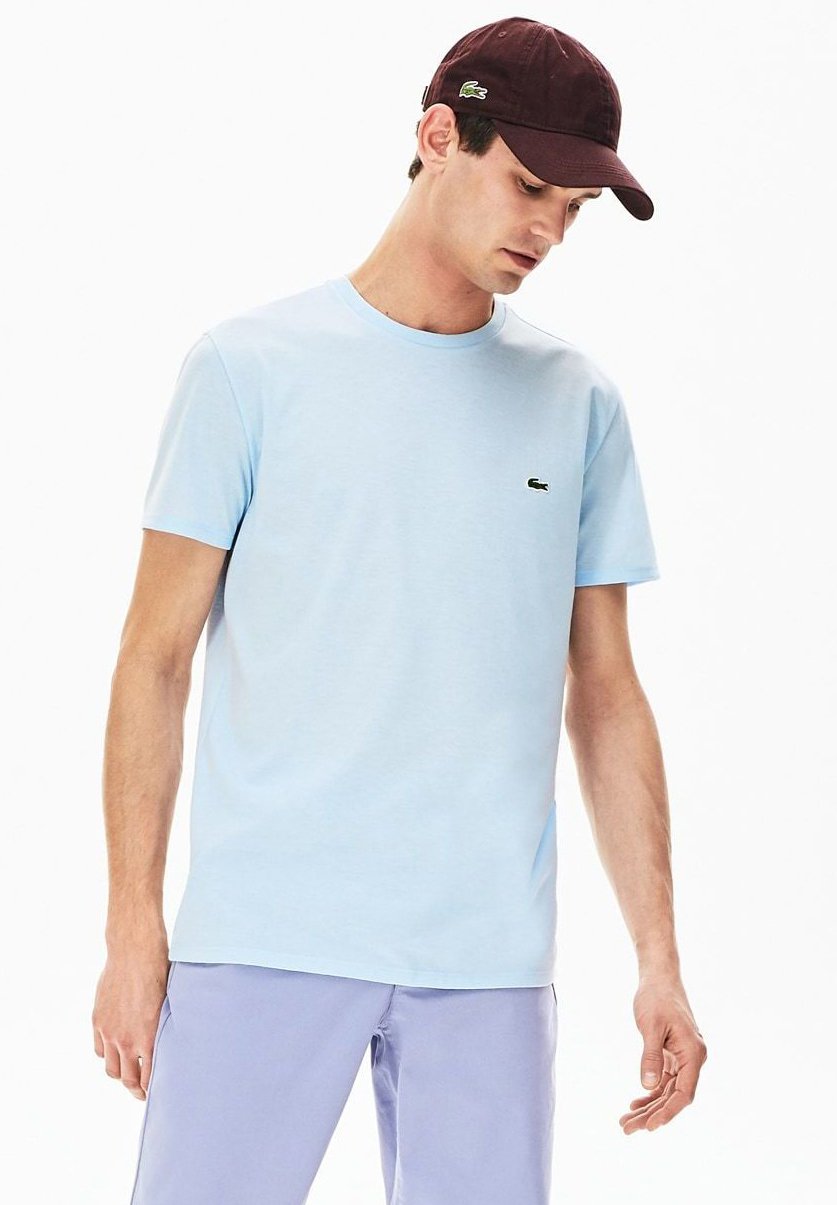 

Базовая футболка Lacoste, светло-голубой