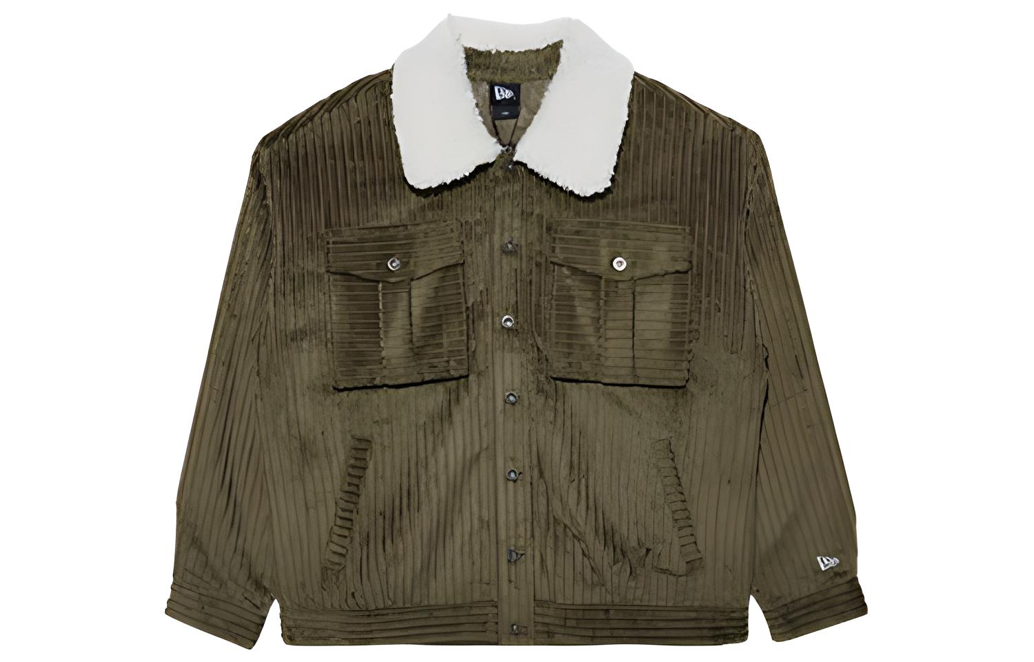 

New Era Куртка унисекс оливкового цвета, Olive Green