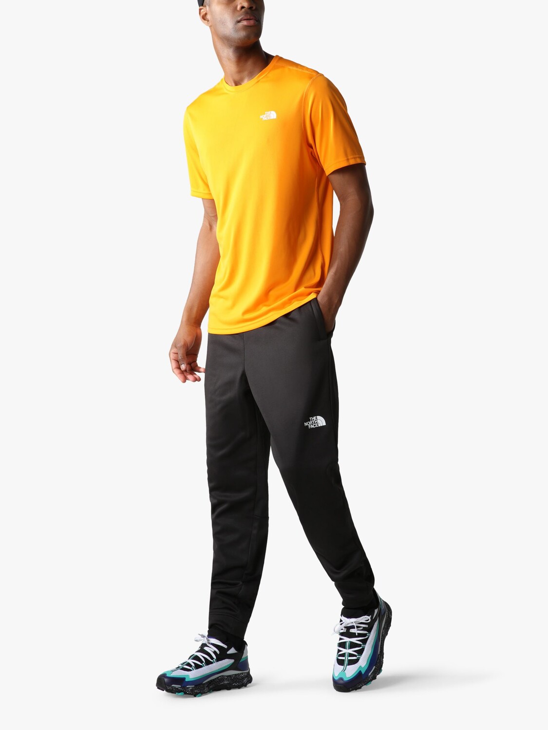 

Флисовые джоггеры Reaxion The North Face, тнф черный
