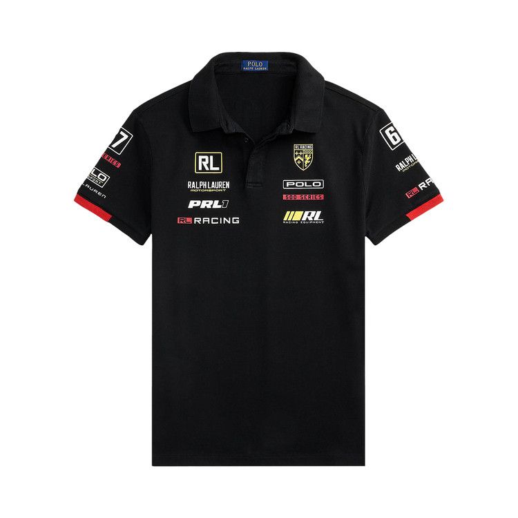 

Поло Polo Ralph Lauren Short-Sleeve Stretch Mesh Polo Shirt, Black