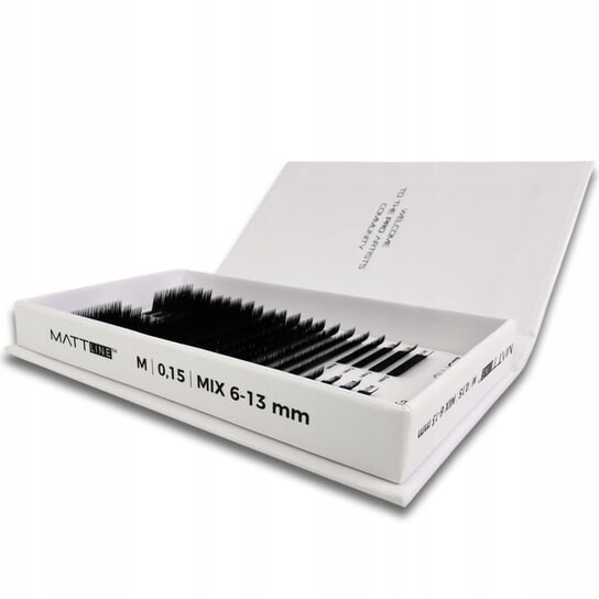 

Накладные ресницы Mattline M 0.10 ZJPro Project Lashes
