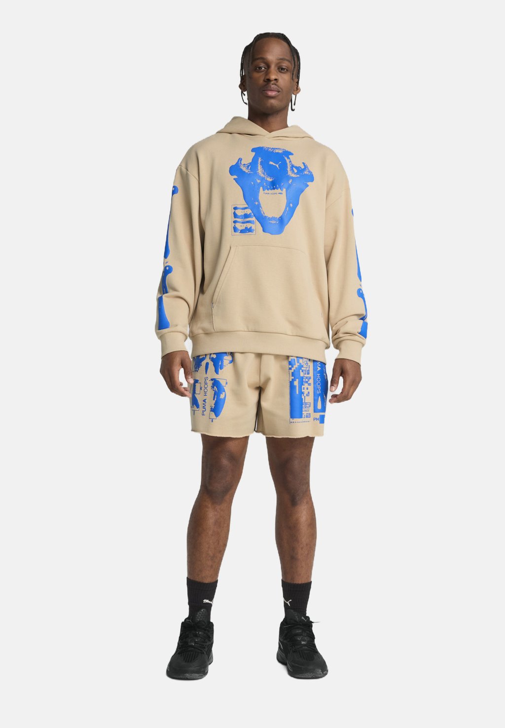 

Толстовка с капюшоном ANCIENT ROARS BASKETBALL Puma, бежевый