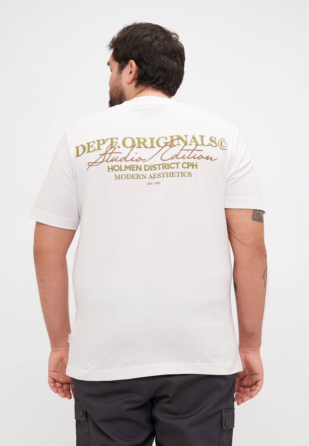 

Футболка с принтом JORISLINGTON TYPE TEE CREW NECK Jack & Jones, белый